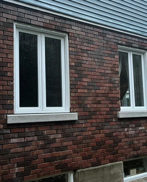 Linteau fenetre Sherbrooke Estrie